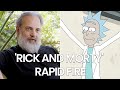 Dan harmon plays rick and morty rapid fire gives movie update