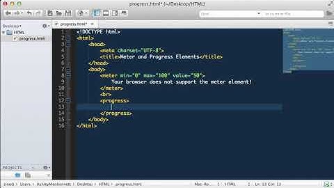 Meter and Progress elements