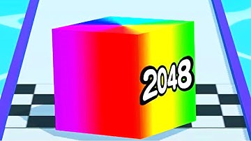 Ball Run 2048 Merge Number ! MAX LEVELS Gameplay Walkthrough New Update Part 398 android, ios