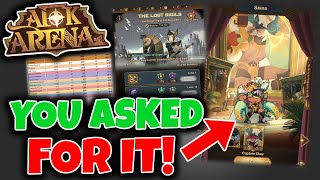 LOST SIGILS Hodgkin Skin   BEST REWARDS   VALUE // AFK ARENA Event Guide