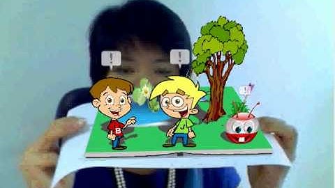 Augmented Reality 3D Pop-up Book: the Seed Shooting Game