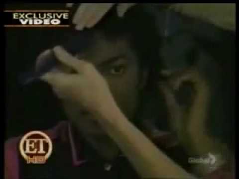 Michael Jackson Meets Karen Faye - Thriller Album Cover Photo Shoot.flv