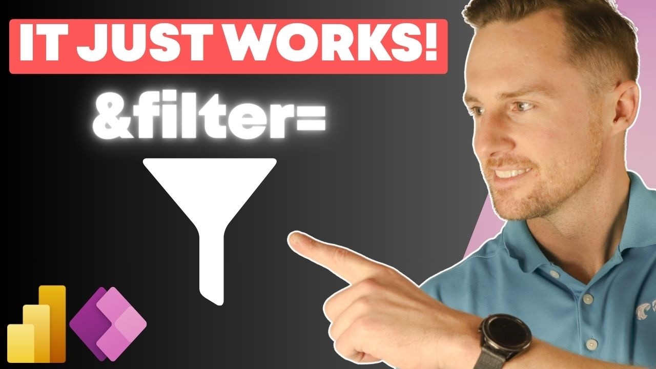 Filtering Power BI Visuals Inside Your Canvas App! - YouTube