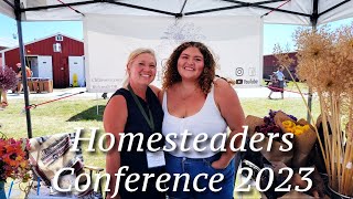 Heading out! | First Modern Homesteading Conference 2023 |  Working with my kids