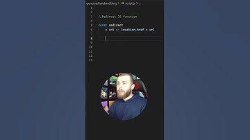 JavaScript One Liners: Redirect Function #shorts