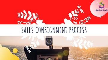 Demo-Sales Consignment Process