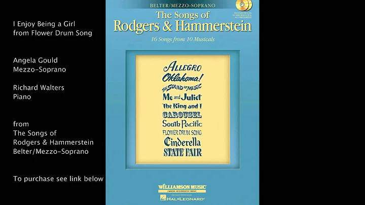 I Enjoy Being a Girl from "Flower Drum Song" (Belter/Mezzo-Soprano) by Rodgers and Hammerstein