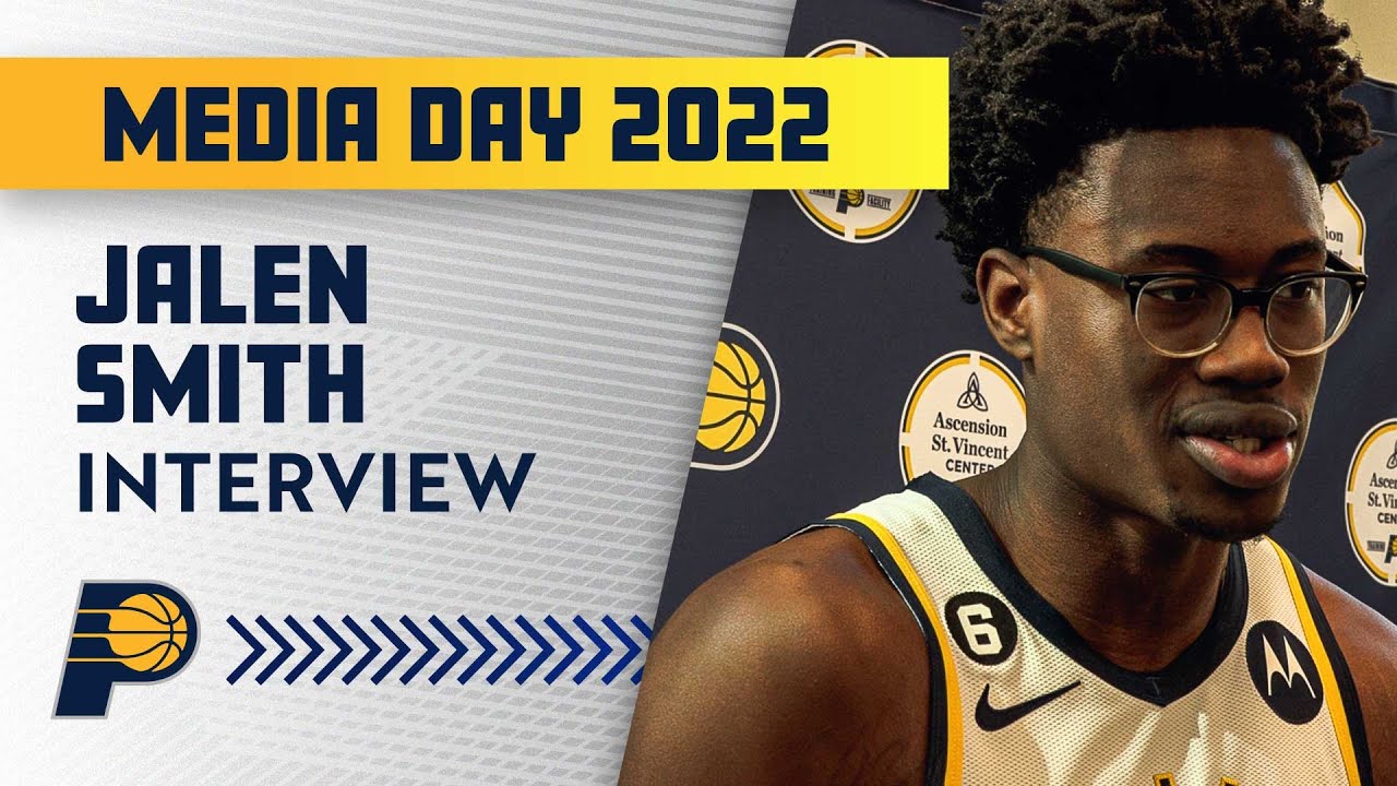 Indiana Pacers 2022 Media Day: Jalen Smith 