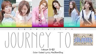 [KPLF] LABOUM- Journey to Atlantis Color Coded Lyrics Han|Rom|Eng