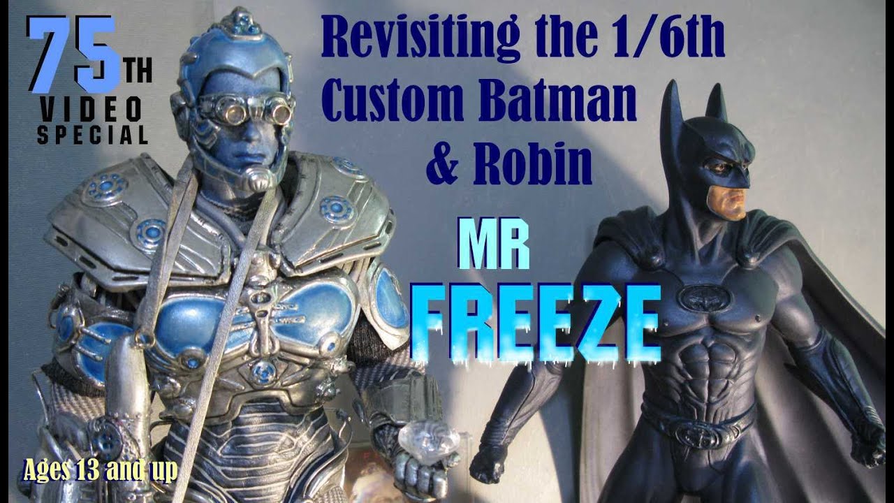Revisiting the 1/6th Custom Batman & Robin MR FREEZE figure
