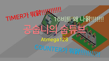 [ATmega128] 4. TIMER/COUNTER (2) 공대생 숩니의 온라인 코딩튜터 (Gong Subni