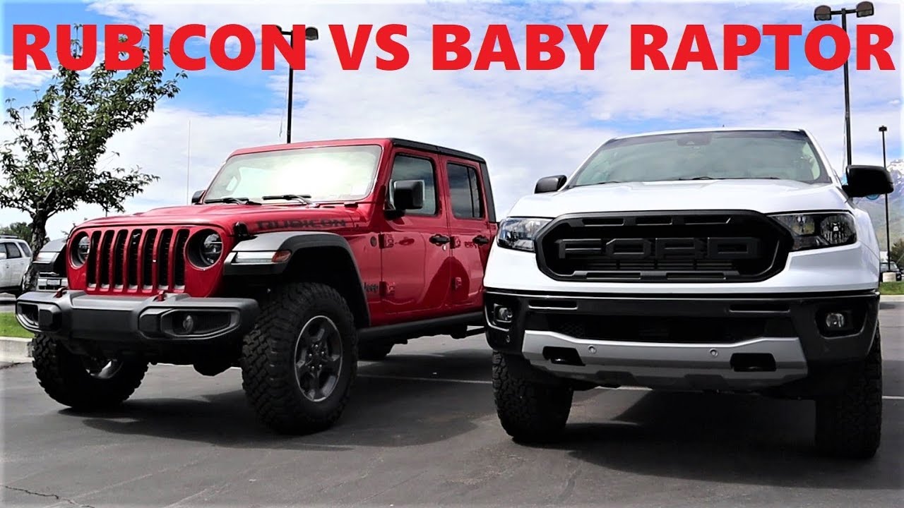 Modified Ford Ranger Vs Jeep Gladiator Rubicon: Is The Gladiator Worth  $15,000 More??? - YouTube