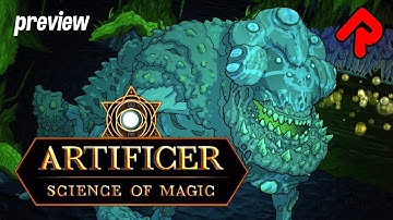 ARTIFICER gameplay: Crash-land on a Planet of Magic! | Artificer Science of Magic preview (v0.6)