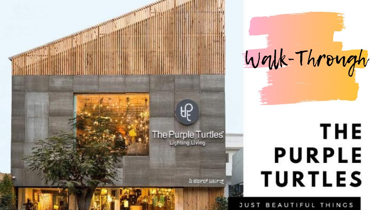 Walk Through The Purple Turtle Indiranagar Bangalore vtraveller