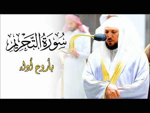 تلاوة تحبيرية بديعة من الشيخ د ماهر المعيقلي لأواخر سـورة التحريم عشاء الإثنين ١٣ ١١ ١٤٤٣هـ 