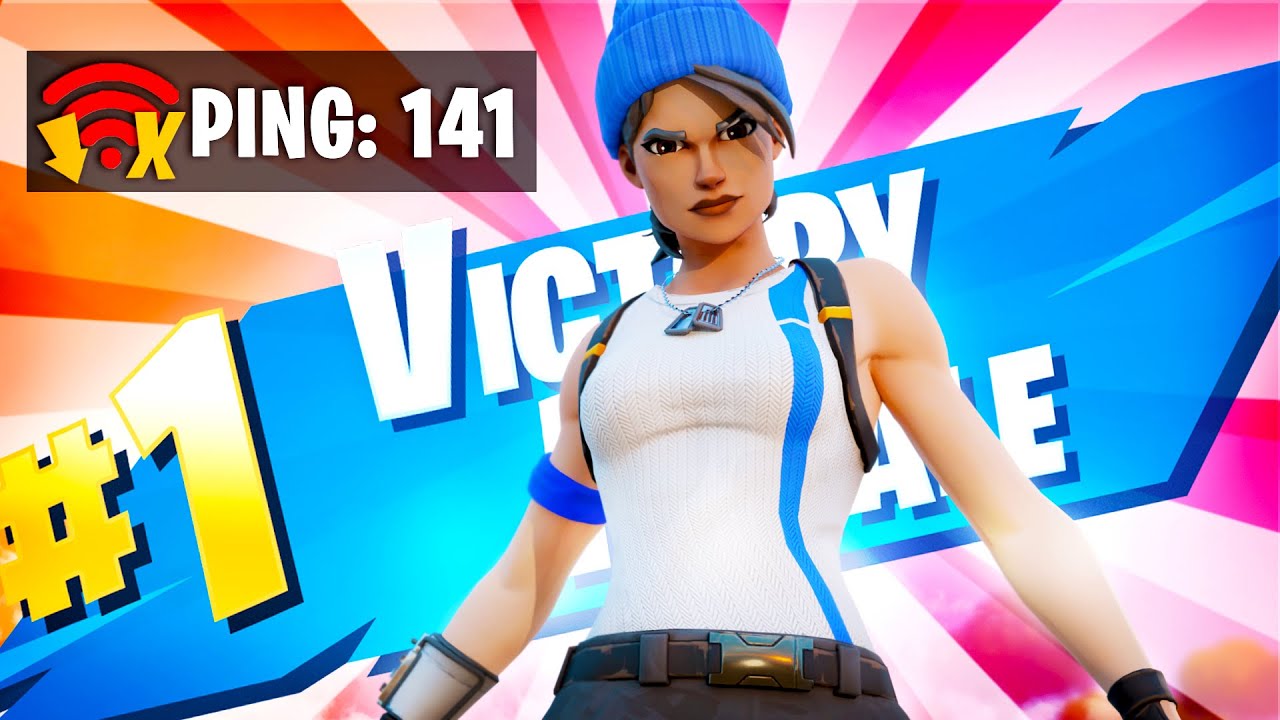 COMO JUGAR COMPETITIVO CON PING ALTO EN FORTNITE (+130 DE ... - 1280 x 720 jpeg 124kB