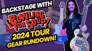 Bowling For Soup LIVE Guitar Gear Rundown! - Jaret, Chris & Rob's Rigs For Their SOLD OUT 2024 Tour!