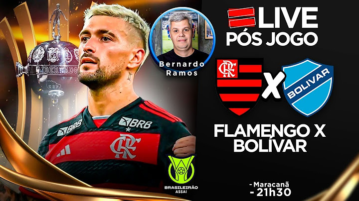 Pós-jogo de Flamengo x Bolívar, pela Libertadores