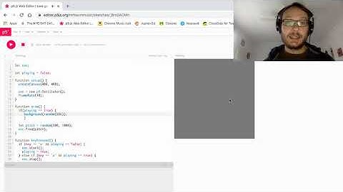 p5.js - Random Tone Generator - Part 2: Adding Visuals