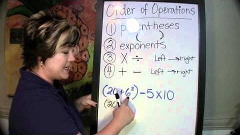 Order of Operations