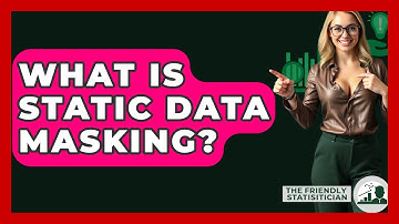 What Is Static Data Masking? - The Friendly Statistician