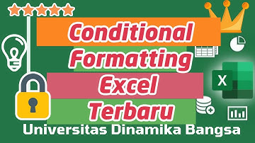 CONDITIONAL FORMATTING EXCEL   BELAJAR MEMBUAT BARIS ZEBRA