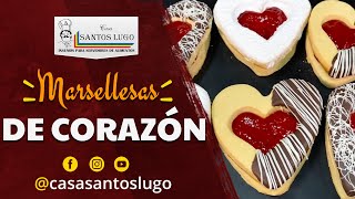 RECETA: GALLETAS DE CORAZÓN (MARSELLESAS)