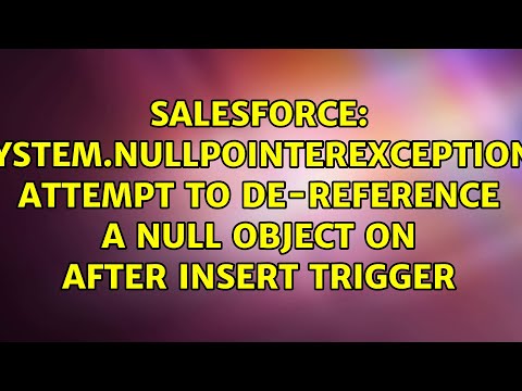 System.NullPointerException: Attempt to