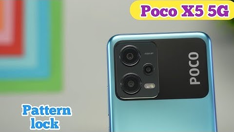 How To Set Screen Lock Pattern In Poco X5 5G, Screen Lock Password Setting, How To Set Pattern