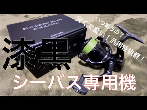 開封】シーバス釣りのSHIMANOによるシーバス釣りの為のリール