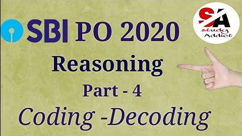 Coding - Decoding | SBI PO 2020 |
