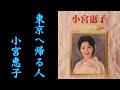 東京へ帰る人 小宮恵子【歌詞入り】作詞:藤間哲郎 作編曲:桜田誠一