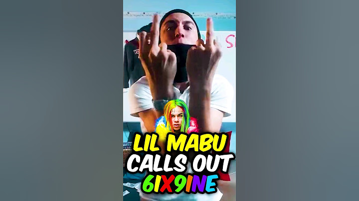 MABU CONFIRMS 6IX9INE BEEF🐀🔫**DANGEROUS**