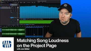 How to Match Song Loudness on the Project Page in Studio One | PreSonus