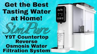 SimPure Y9T Reverse Osmosis Water Filtration System Review