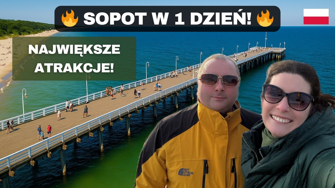 🇵🇱 SOPOT w 1 DZIEŃ – Największe atrakcje, molo i Monciak! Czy warto poza sezonem?