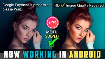 How to solve Meitu app google payment problem