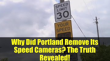 Why Did Portland Remove Its Speed Cameras? The Truth Revealed!