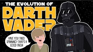 The Evolution Of Darth Vader / Anakin Skywalker (Animated)