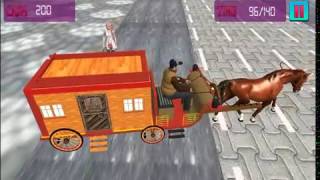 Horse Carriage Transport Sim iOS Gameplay screenshot 3