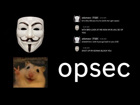 sudo apt install opsec is everything.