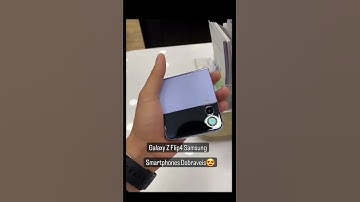 Galaxy Z Flip4 Samsung Celular  Smartphone Que dobra . Dobravel #samsung #zflip4 #Galaxy #diadasmães
