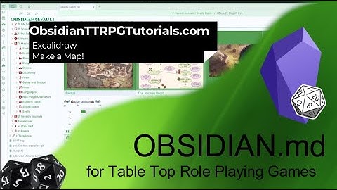 Obsidian - Excalidraw - Lets Make a Map!