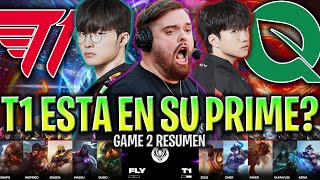 IBAI CASTEA A FAKER DE T1 EN SU PRIME! - T1 vs FLY GAME 2 MSI 2024 PLAY IN ESPAÑOL IBAI LVP