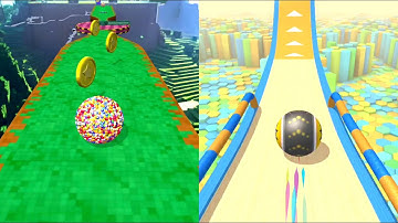 Going Balls VS Action Balls   Running Games Gameplay (Android/ iOS)