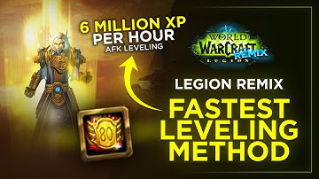 Fastest Leveling Method 10 to 80 in 23 Minutes in Legion Remix (Multiboxing Guide)