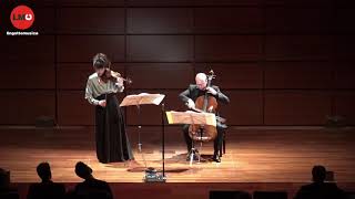 Suyeon Kang and Paolo Bonomini perform Zoltán Kodály - Duo for Violin and Cello op. 7