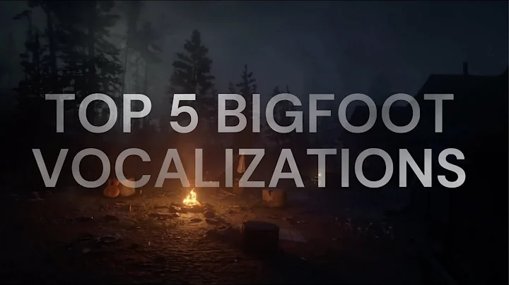 TOP 5 BEST Bigfoot Vocalizations YOU HAVE TO HEAR!! #BigfootSounds #BigfootVocalizations
