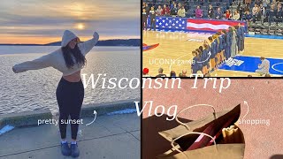 VLOG: Wisconsin Trip! Water park, UCONN game, Arcade, + more🤍 by Lily Slone 35 views 1 month ago 6 minutes, 51 seconds