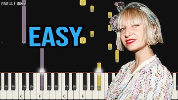 Sia - Snowman | EASY Piano Tutorial by Pianella Piano
